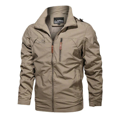 Waterproof Windbreaker Jacket - Breathable Lightweight Design