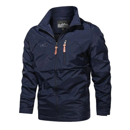 Waterproof Windbreaker Jacket - Breathable Lightweight Design