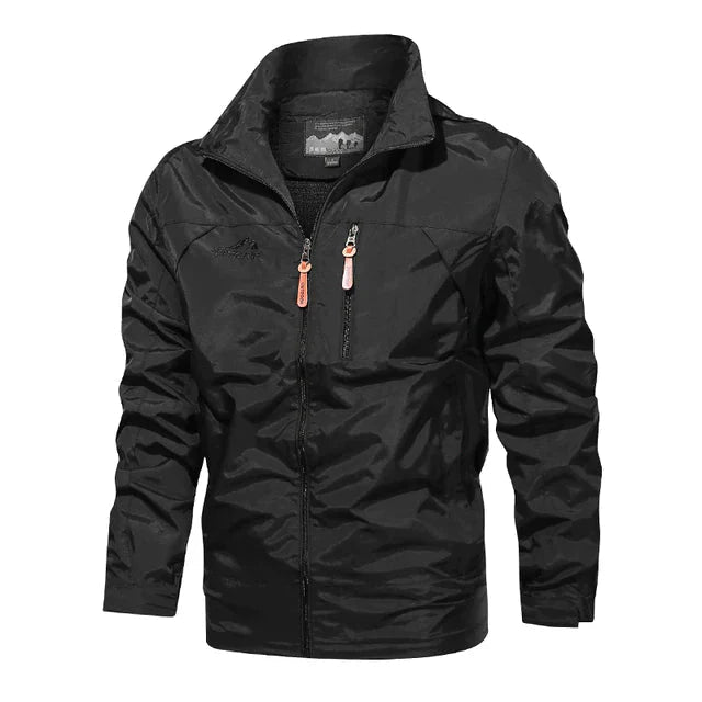 Waterproof Windbreaker Jacket - Breathable Lightweight Design