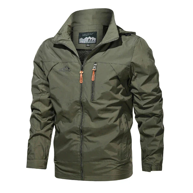 Waterproof Windbreaker Jacket - Breathable Lightweight Design