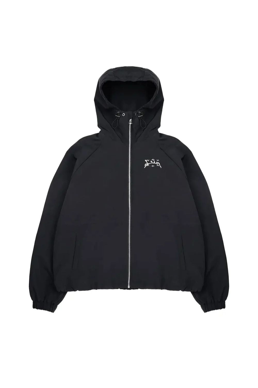 Waterproof Hooded Zip Up Windbreaker Jacket