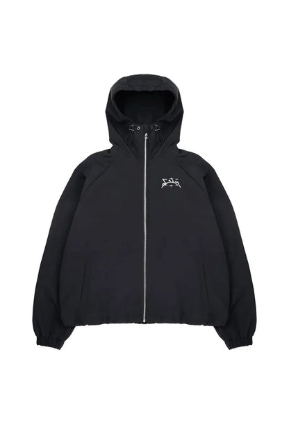 Waterproof Hooded Zip Up Windbreaker Jacket