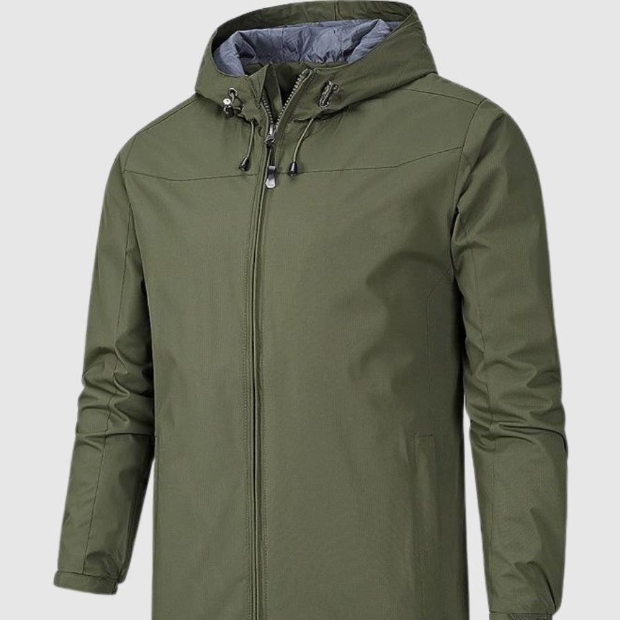 Waterproof Hooded Parka Coat for Men