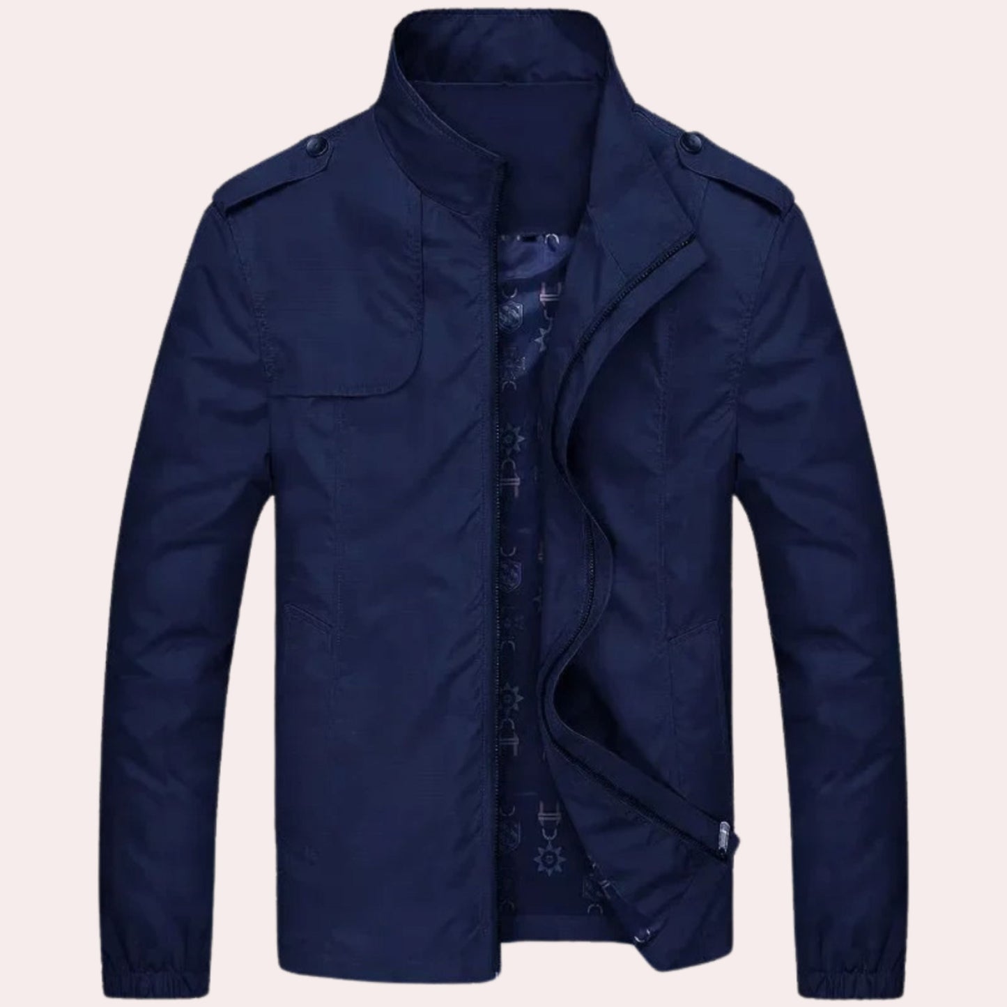 Men's Slim Water Resistant Windbreaker Coat