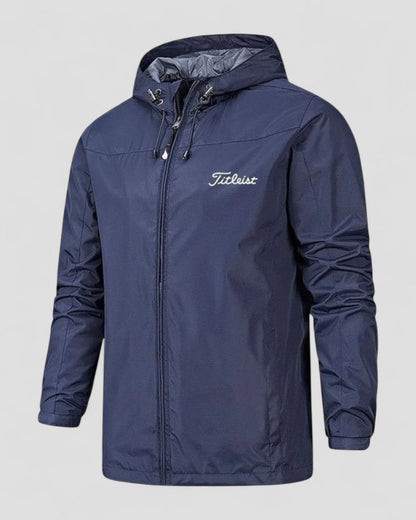 Breathable Rainproof Men's Hooded Parka Jacket