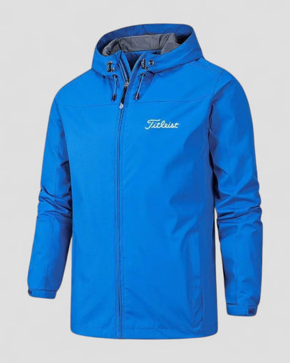 Breathable Rainproof Men's Hooded Parka Jacket