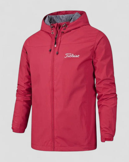 Breathable Rainproof Men's Hooded Parka Jacket
