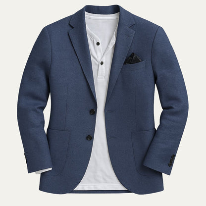 Men's Linen Cotton Blazer