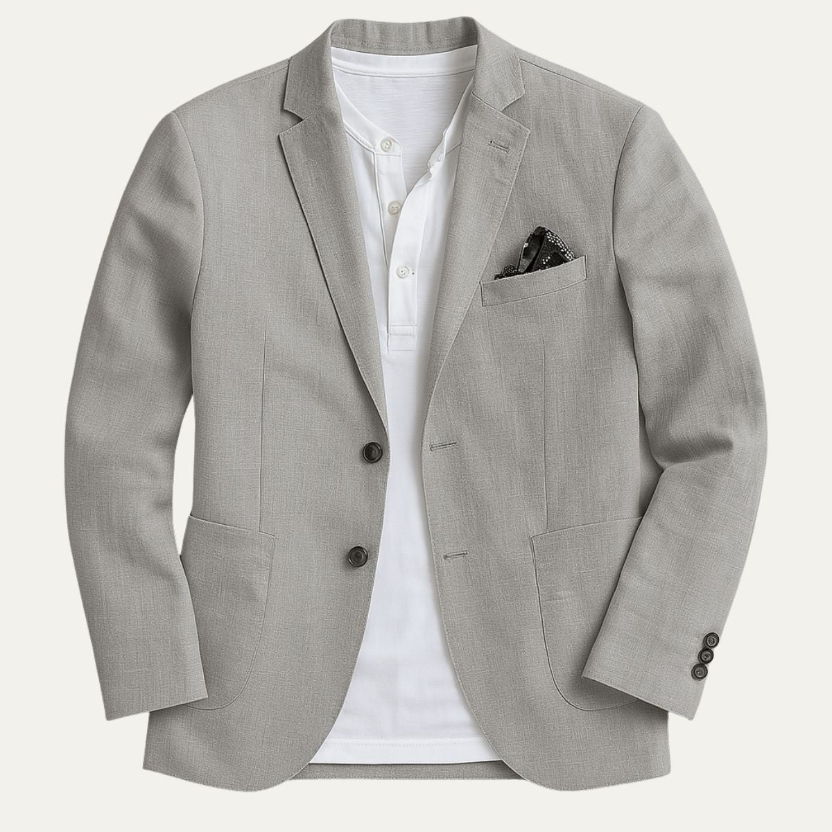 Men's Linen Cotton Blazer