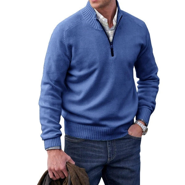 Warm Mens Fleece Pullover for Winter