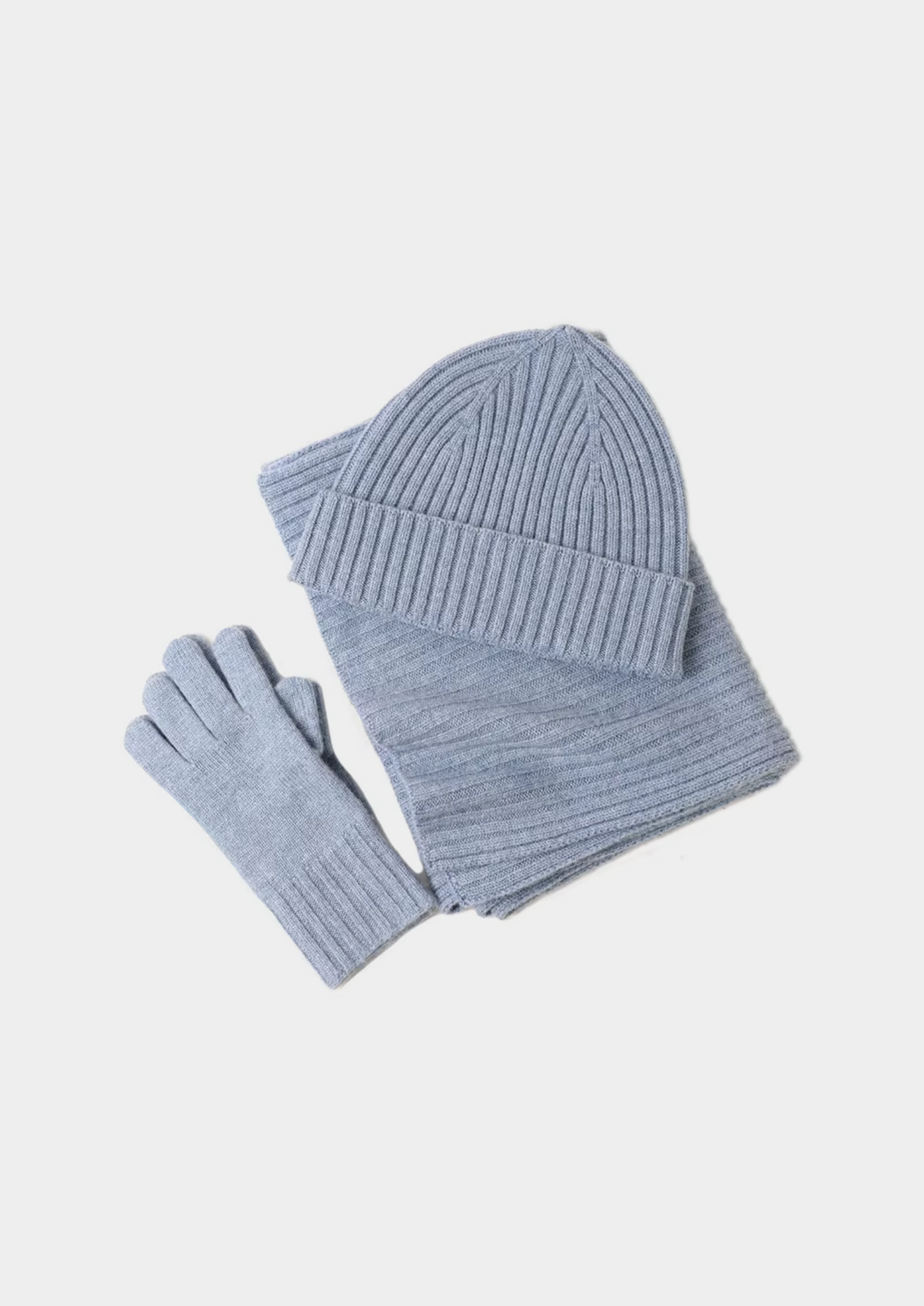 Cashmere Winter Hat And Scarf Set