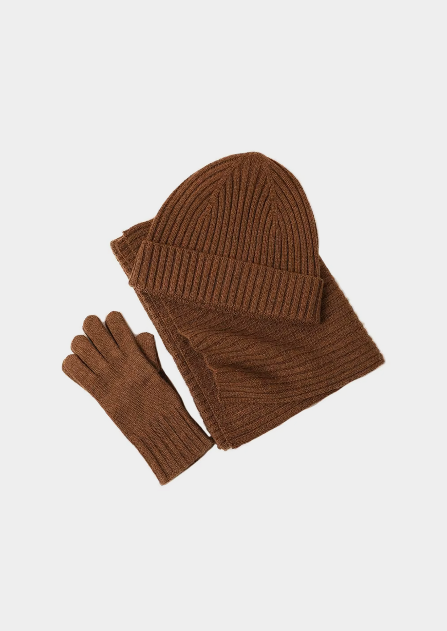 Cashmere Winter Hat And Scarf Set