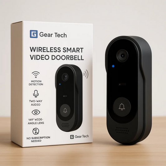 Wireless Video Doorbell with Motion Detection and HD Camera - OutfitLondon