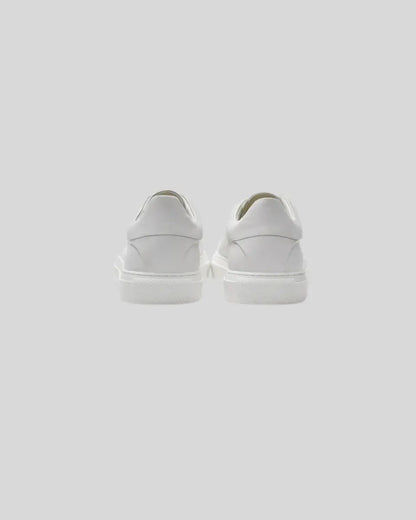 Classic Mens White Leather Sneakers