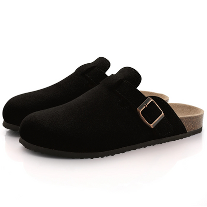Comfortable Women's Suede Mule Clogs