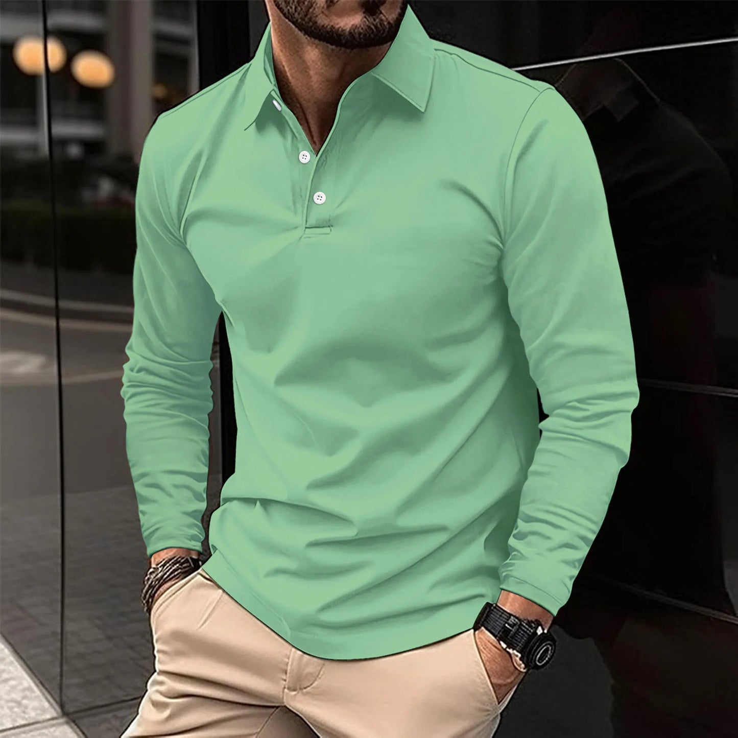 Wolfgang Men's Classic Polo Shirt Cotton Comfortable