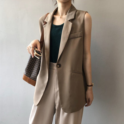 Ladies' Casual Lightweight Summer Coat with Pockets - OutfitLondon