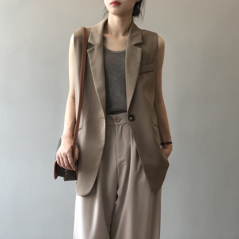 Ladies' Casual Lightweight Summer Coat with Pockets
