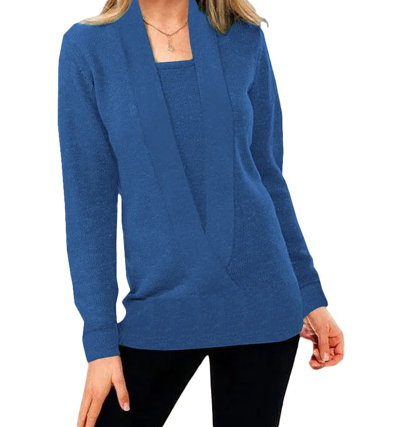 Cozy Soft Women's Cable Knit Winter Sweater