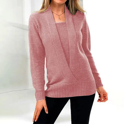 Cozy Soft Women's Cable Knit Winter Sweater