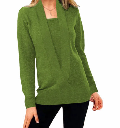 Cozy Soft Women's Cable Knit Winter Sweater