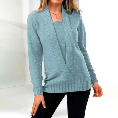Cozy Soft Women's Cable Knit Winter Sweater