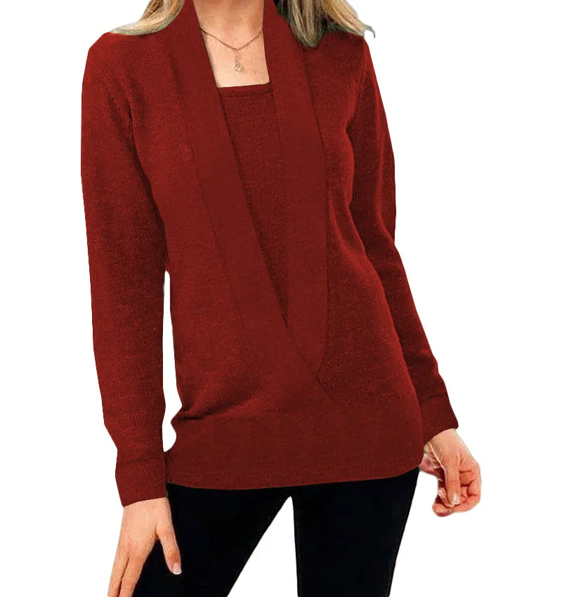 Cozy Soft Women's Cable Knit Winter Sweater