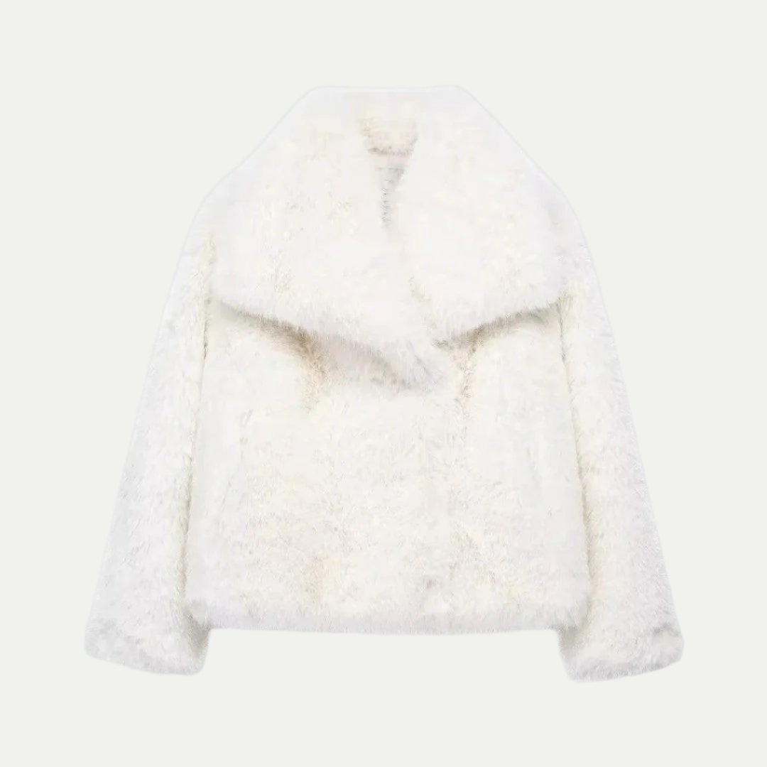 Soft Fake Fur Short Women's Jacket