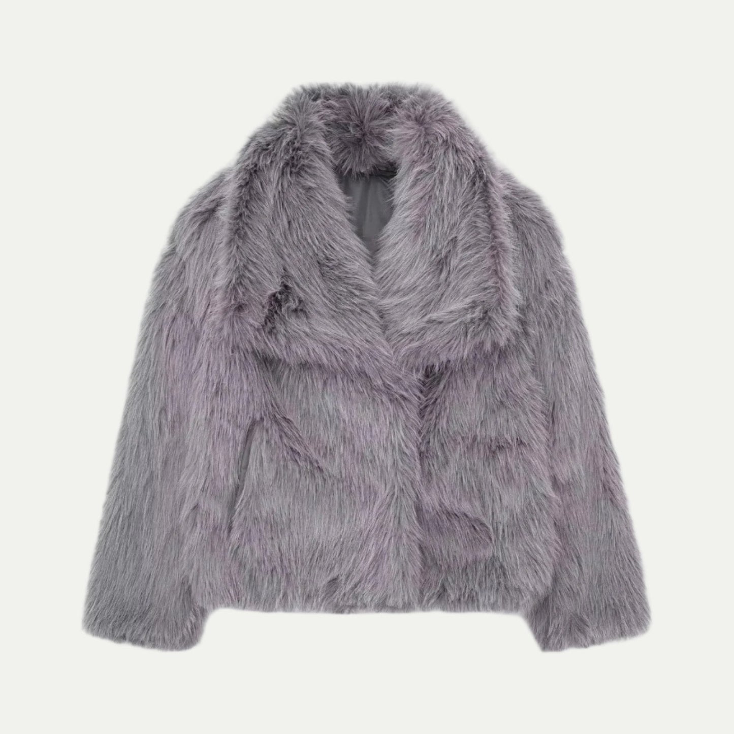 Soft Fake Fur Short Women's Jacket