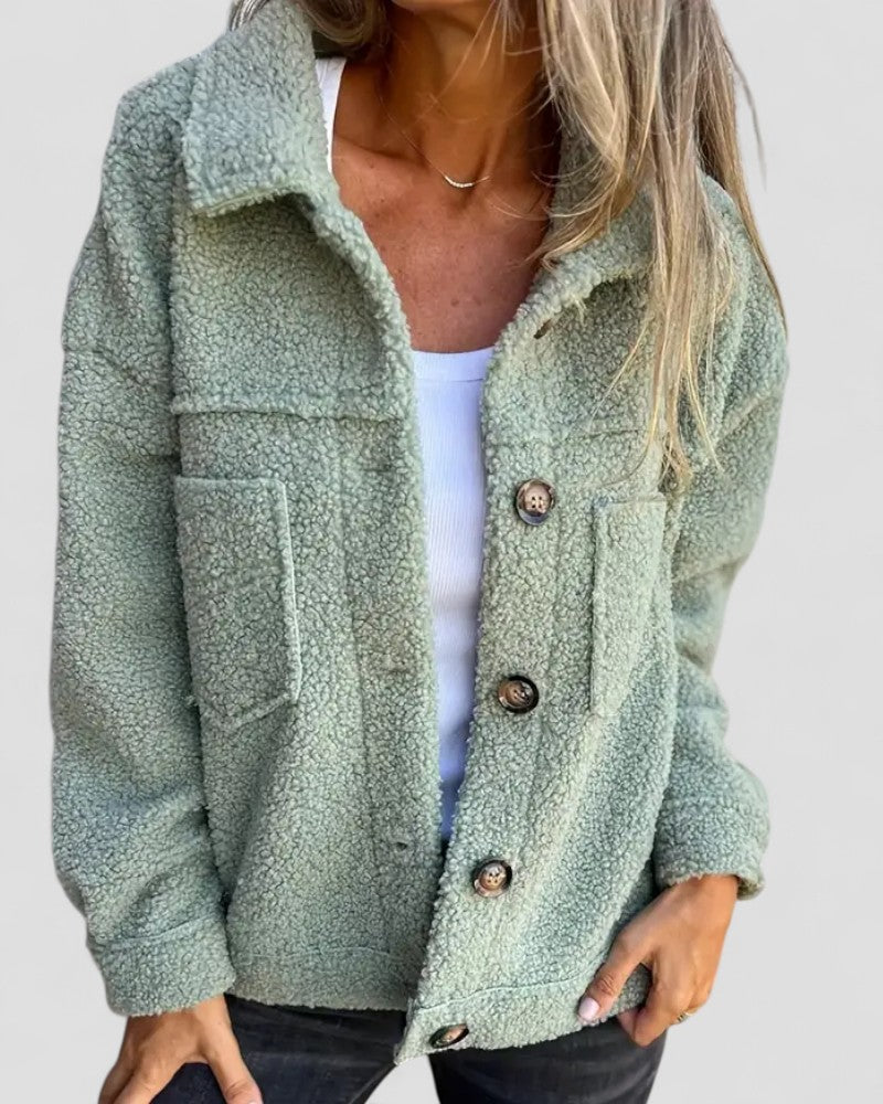 Comfy Women's Oversized Fleece Coat