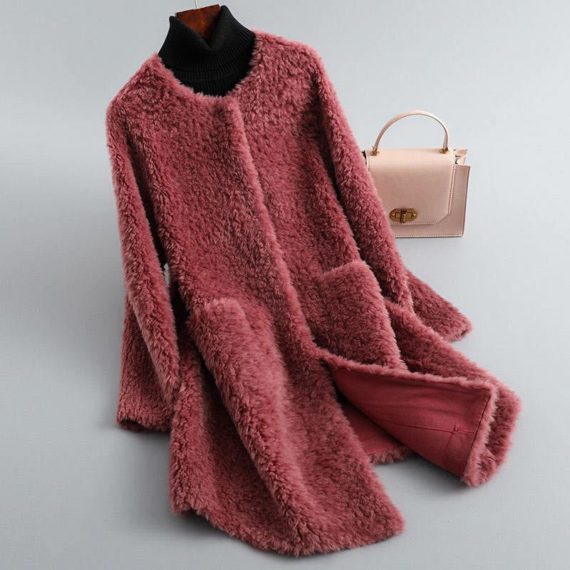 Luxurious Sheepskin Women's Coat