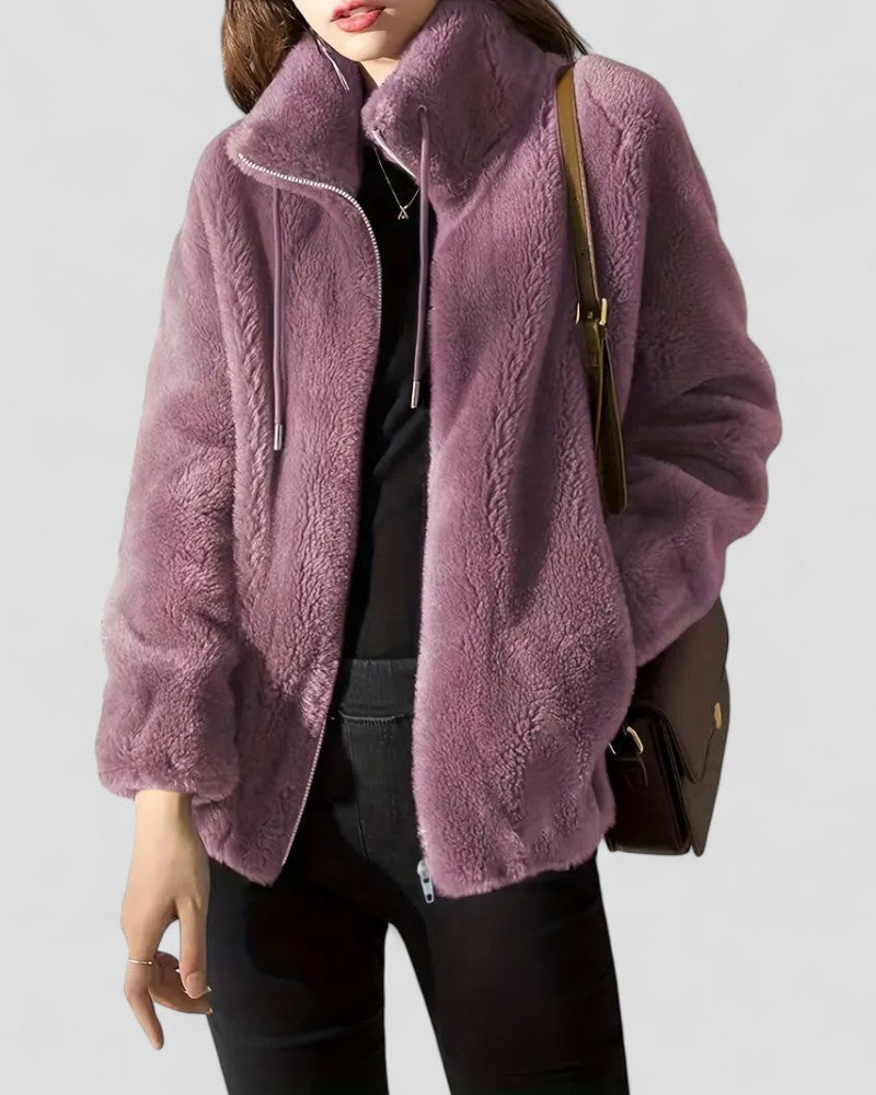 Soft Women's Fleece Winter Jacket