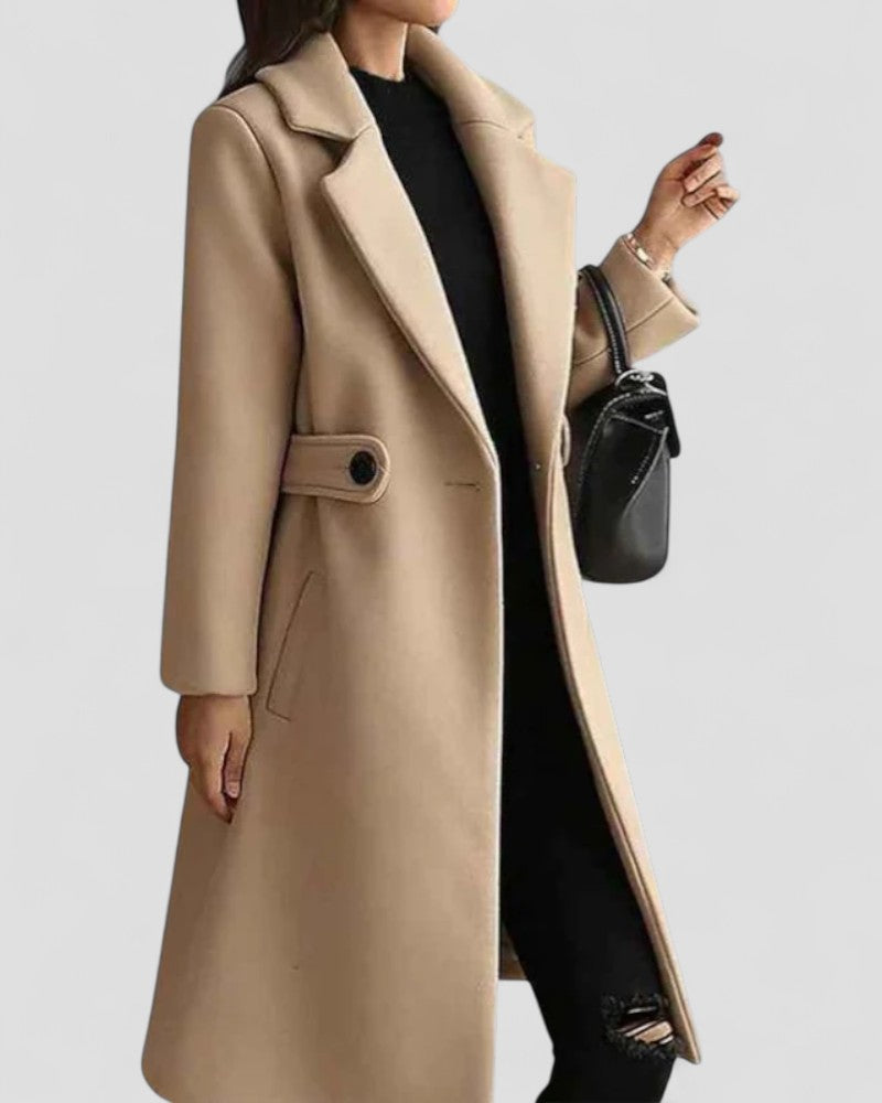 Ladies Classic Long Winter Coat