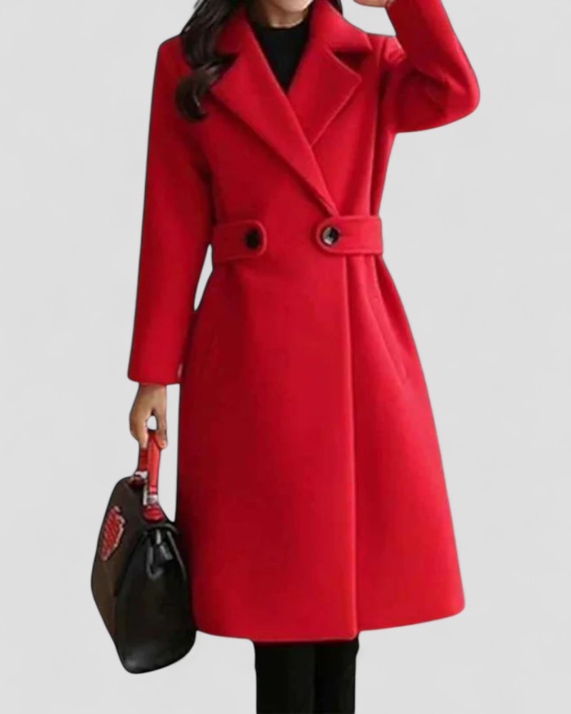 Ladies Classic Long Winter Coat