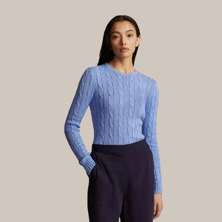Traditional Comfortable Crew Neck Sweater