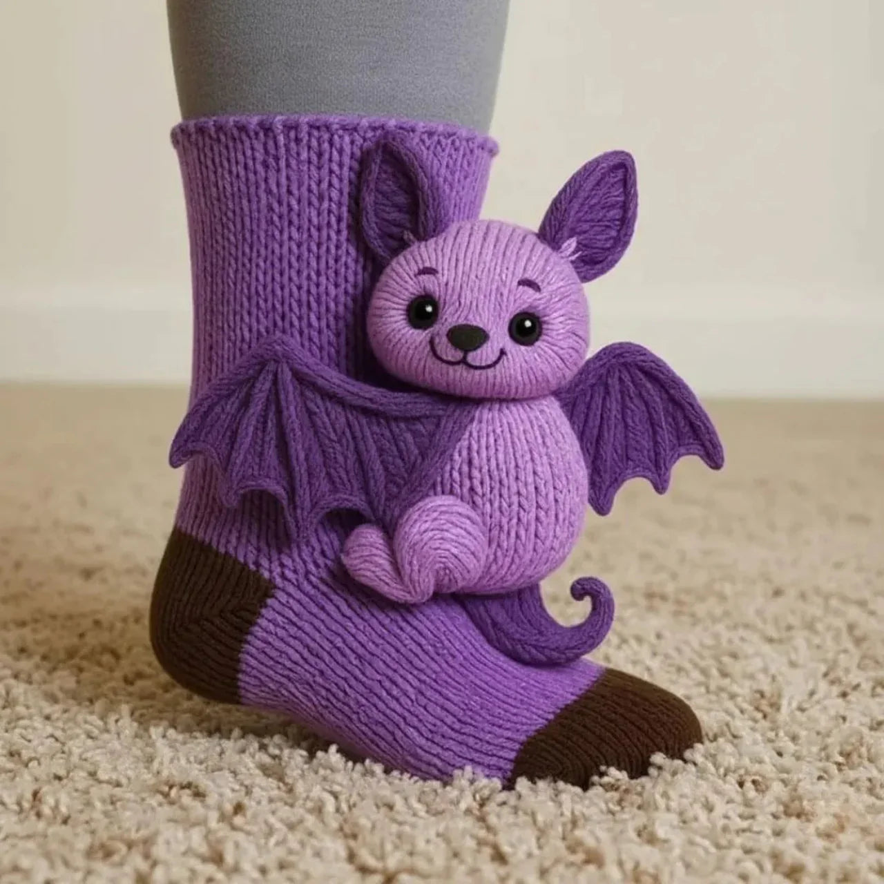 Colorful Cute Cartoon Socks for Ladies