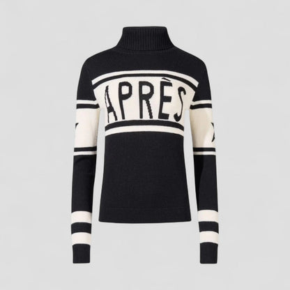 Warm Women's Merino Wool Turtleneck Sweater - OutfitLondon