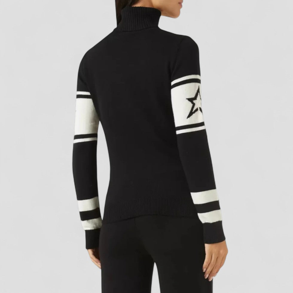 Warm Women's Merino Wool Turtleneck Sweater