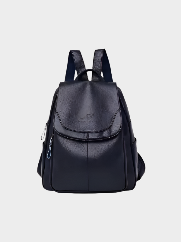 Ladies Synthetic Leather School Backpack