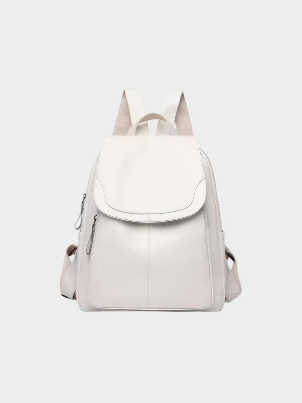 Ladies Synthetic Leather School Backpack
