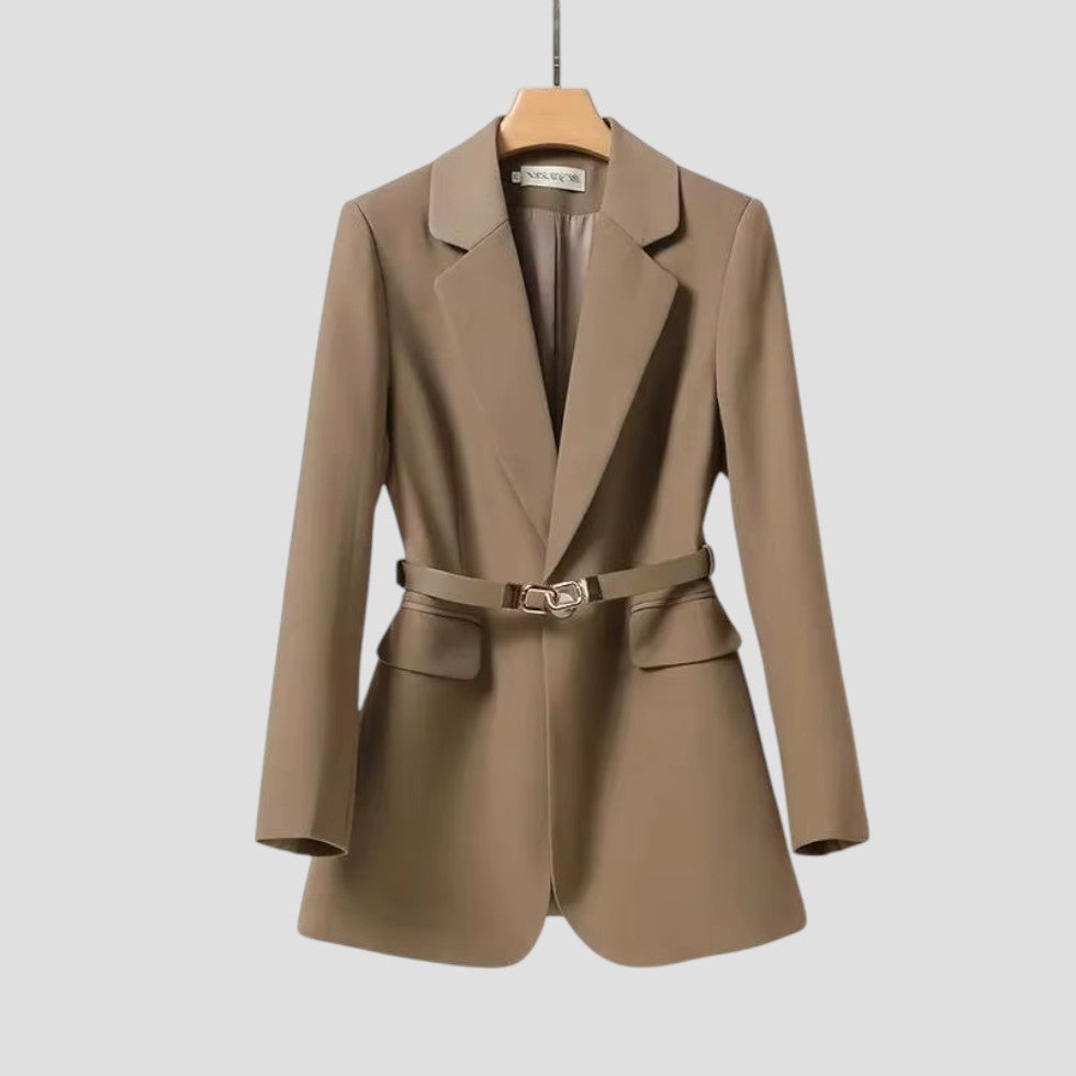 Ladies Classic Fit Blazer Jacket Stylish Coat - OutfitLondon