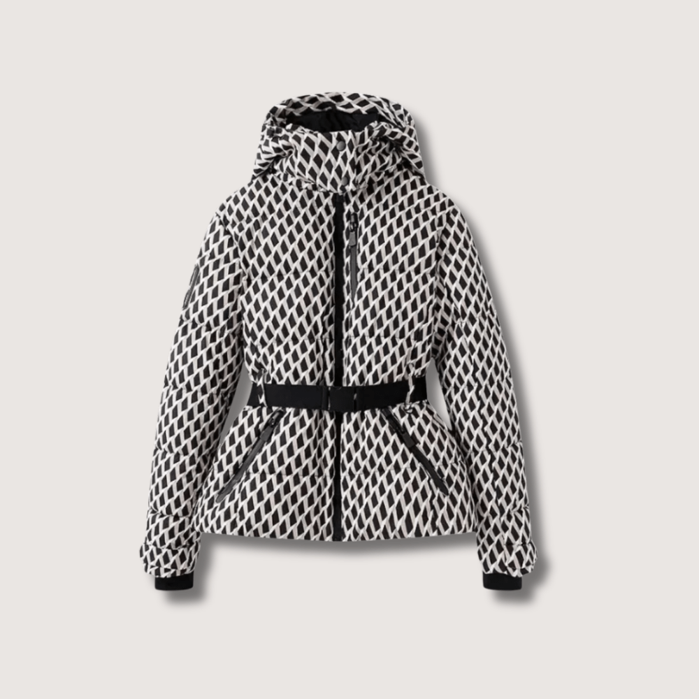 Ladies Shine Quilted Parka Jacket
