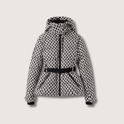 Ladies Shine Quilted Parka Jacket