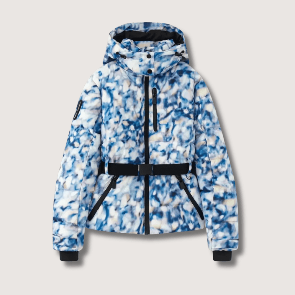 Ladies Shine Quilted Parka Jacket