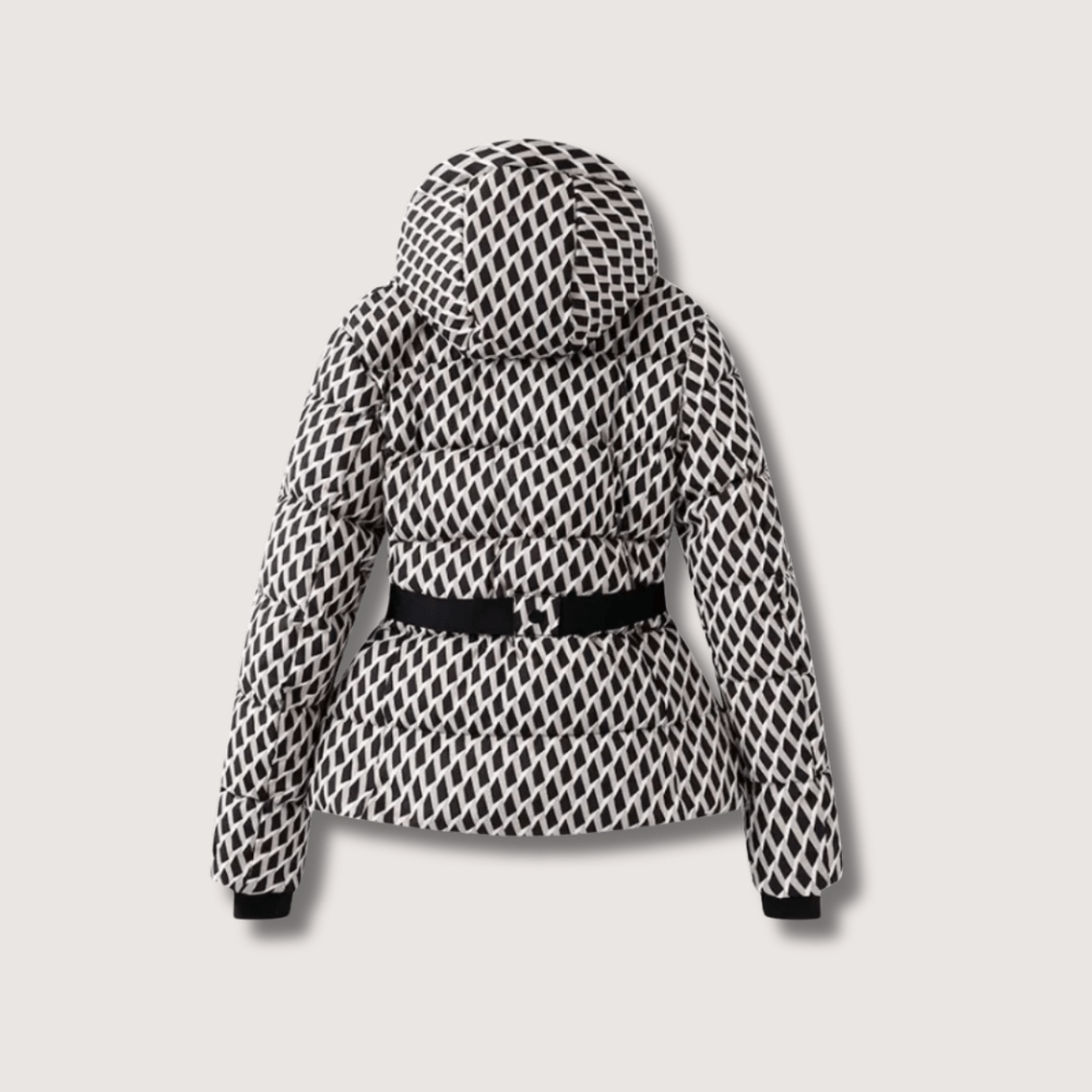 Ladies Shine Quilted Parka Jacket