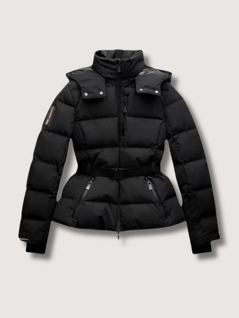 Ladies Slim Fit Puffer Coat - OutfitLondon