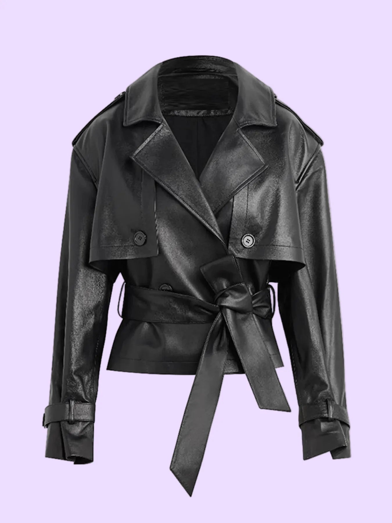 Warm Women's Fitted Trench Coat