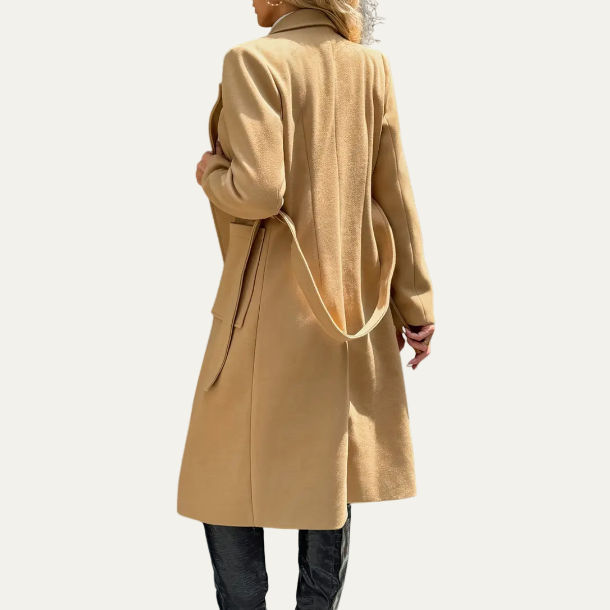 Ladies Classic Trench Winter Coat