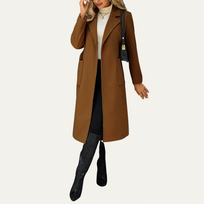 Ladies Classic Trench Winter Coat