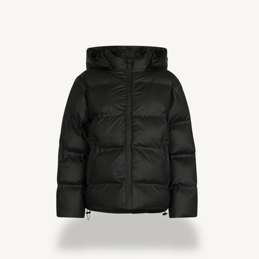 Simple Lightweight Hoodie Puffer Jacket - OutfitLondon